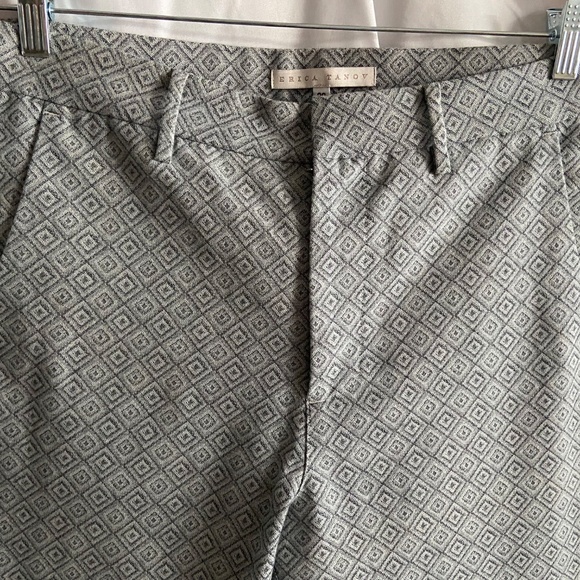 Erica Tanov Hudson Cotton Jacquard Pants - Quartz, 30 - Picture 9 of 11